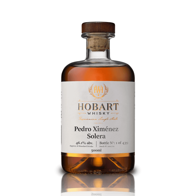 Hobart Whisky Pedro Ximénez ‘Solera’ Cask Single Malt Whisky