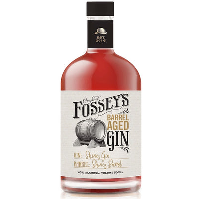 Fossey's Shiraz Gin on a Barossa Valley ex Shiraz Barrel (Shaved and Toasted)