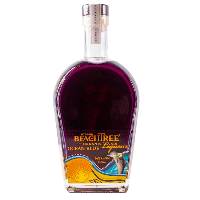 Beachtree Organic Ocean Blue Gin Liqueur