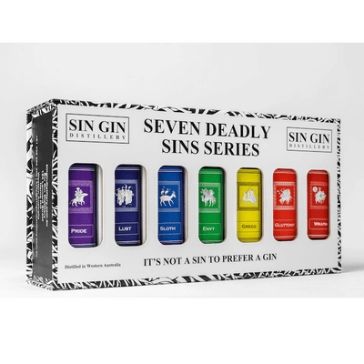 Sin Gin - Seven Deadly Sins Gift/Party Pack