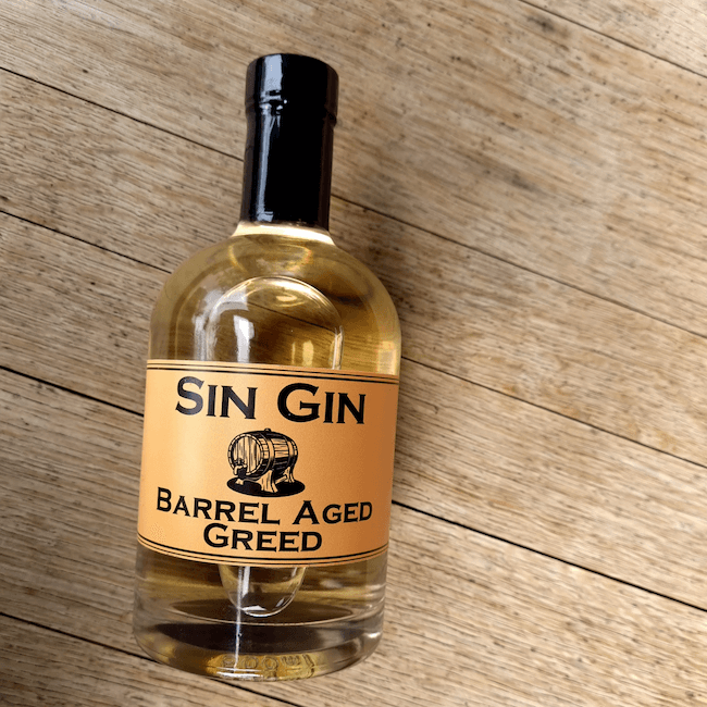 Sin Gin - Barrel Aged Greed