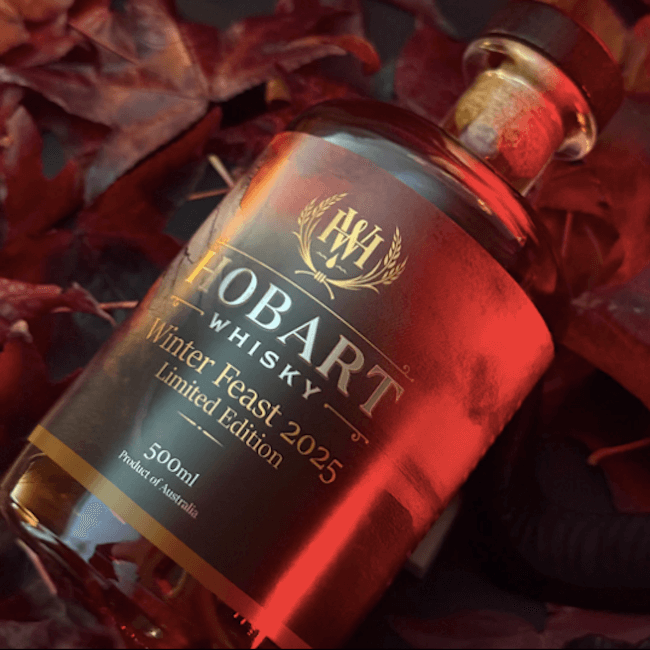 Hobart Whisky Rum, maple, brandy & vintage tawny casks - Limited Edition, winter release 2025