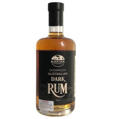 Black Gate Overproof Dark Rum BG076, 51.4% ABV   700ml