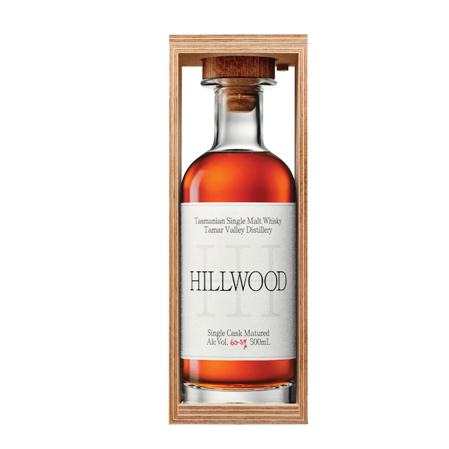 Hillwood Tasmanian Single Malt Whisky - Bourbon Cask
