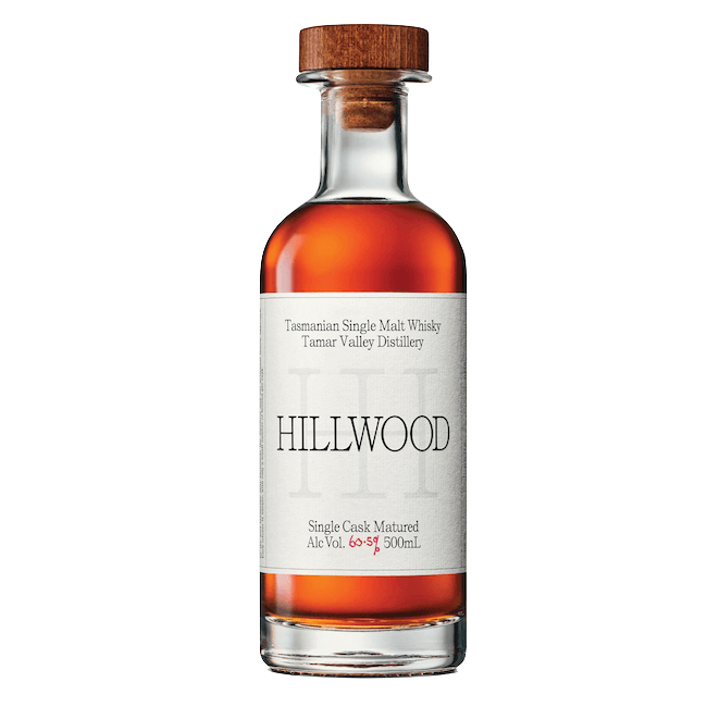 Hillwood Tasmanian Single Malt Whisky - Bourbon Cask