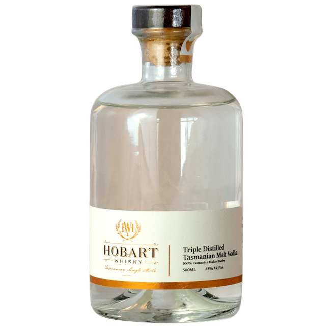 Hobart Whisky Triple Distilled Tasmanian Malt Vodka