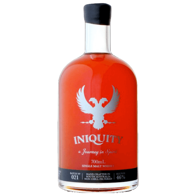 Iniquity Single Malt Whisky Silver Batch No. 021