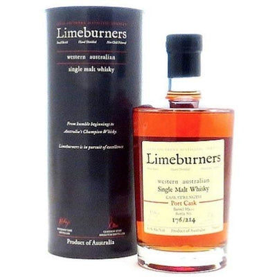 Limeburners Single Malt Whisky Port Cask - Cask Strength
