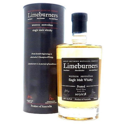 Limeburners Single Malt Peated Whisky 