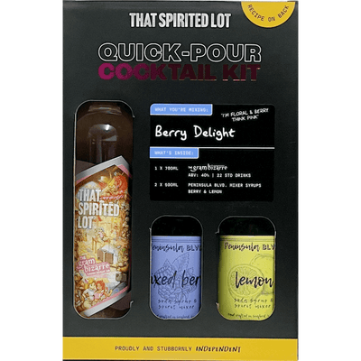 Quick Pour Cocktail Kit - The Gram Bizarre Berry Delight