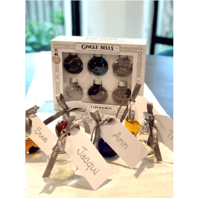 Wild Hibiscus Gingle Bells Floral Gin Baubles 2025