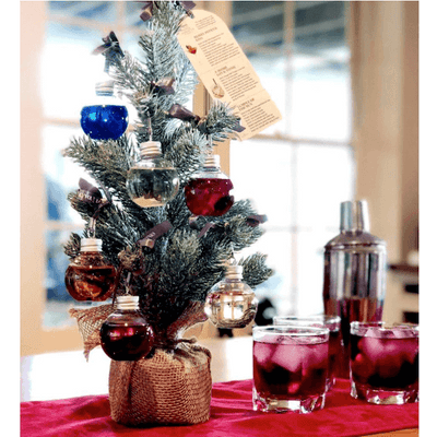 Wild Hibiscus Gingle Bells Floral Gin Baubles 2025