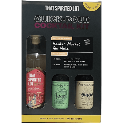 Quick Pour Cocktail Kit - Hawker Market Gin Mule