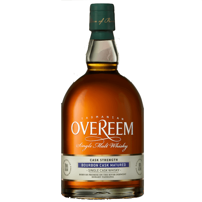 Overeem Tasmanian Single Malt Whisky Bourbon Cask Matured - Cask Strength