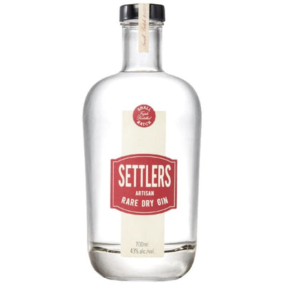 Settlers rare dry gin